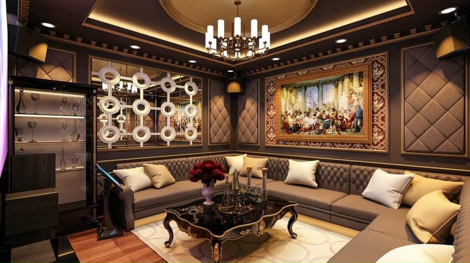 thiết kế ph&ograve;ng h&aacute;t gia đ&igrave;nh